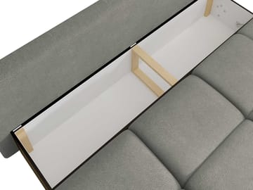 Bjorn 3-sits Bäddsoffa med förvaring - beige - Möbler - Vardagsrum - Bäddsoffor