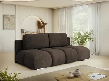 Bjorn 3-sits Bäddsoffa med förvaring - brun - Möbler - Vardagsrum - Bäddsoffor
