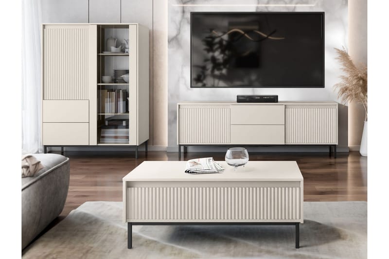 Bjurholm Möbelset För Vardagsrum - Beige - Möbler - Vardagsrum - Möbelset för vardagsrum