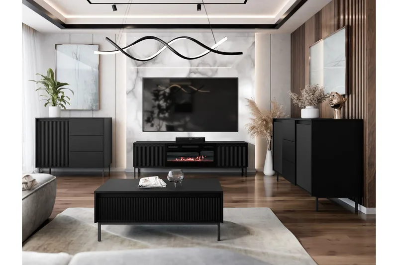 Bjurholm Möbelset För Vardagsrum - Vit - Möbler - Vardagsrum - Möbelset för vardagsrum