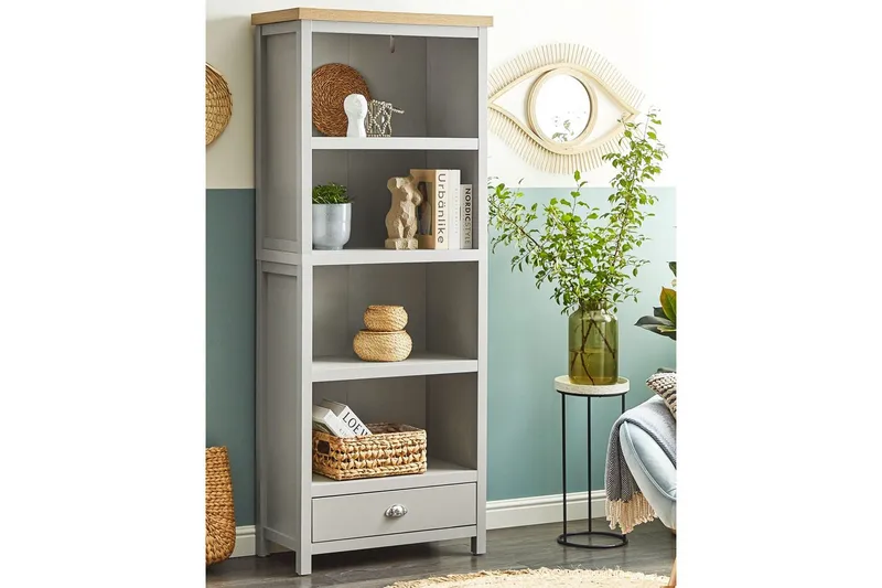 Bokhylla Clio med 4 hyllor - Förvaring - Hyllor - Bokhylla