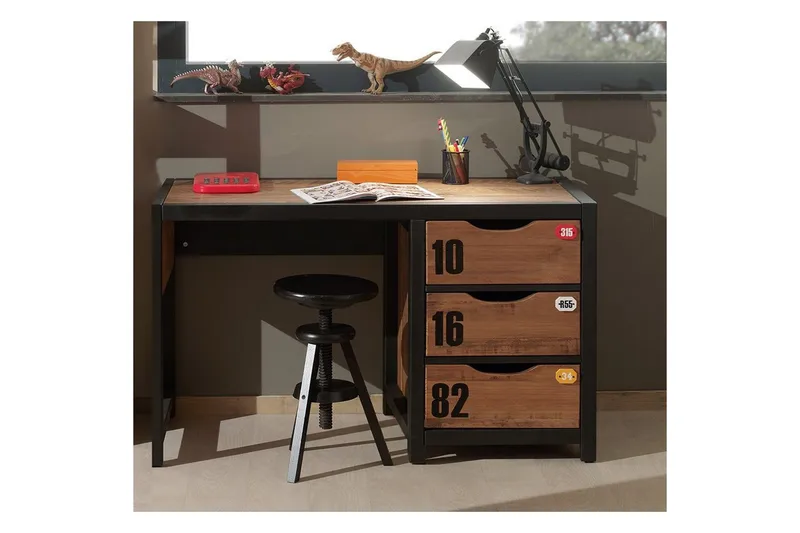 Bokhylla och Skrivbord Alex - Möbler - Vardagsrum - Möbelset för vardagsrum