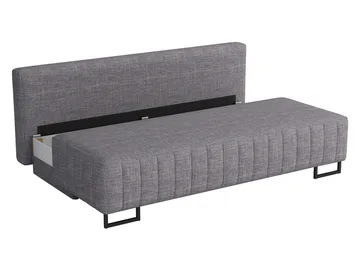 Bonsall 3-sits Bäddsoffa med förvaring - grå - Möbler - Vardagsrum - Bäddsoffor