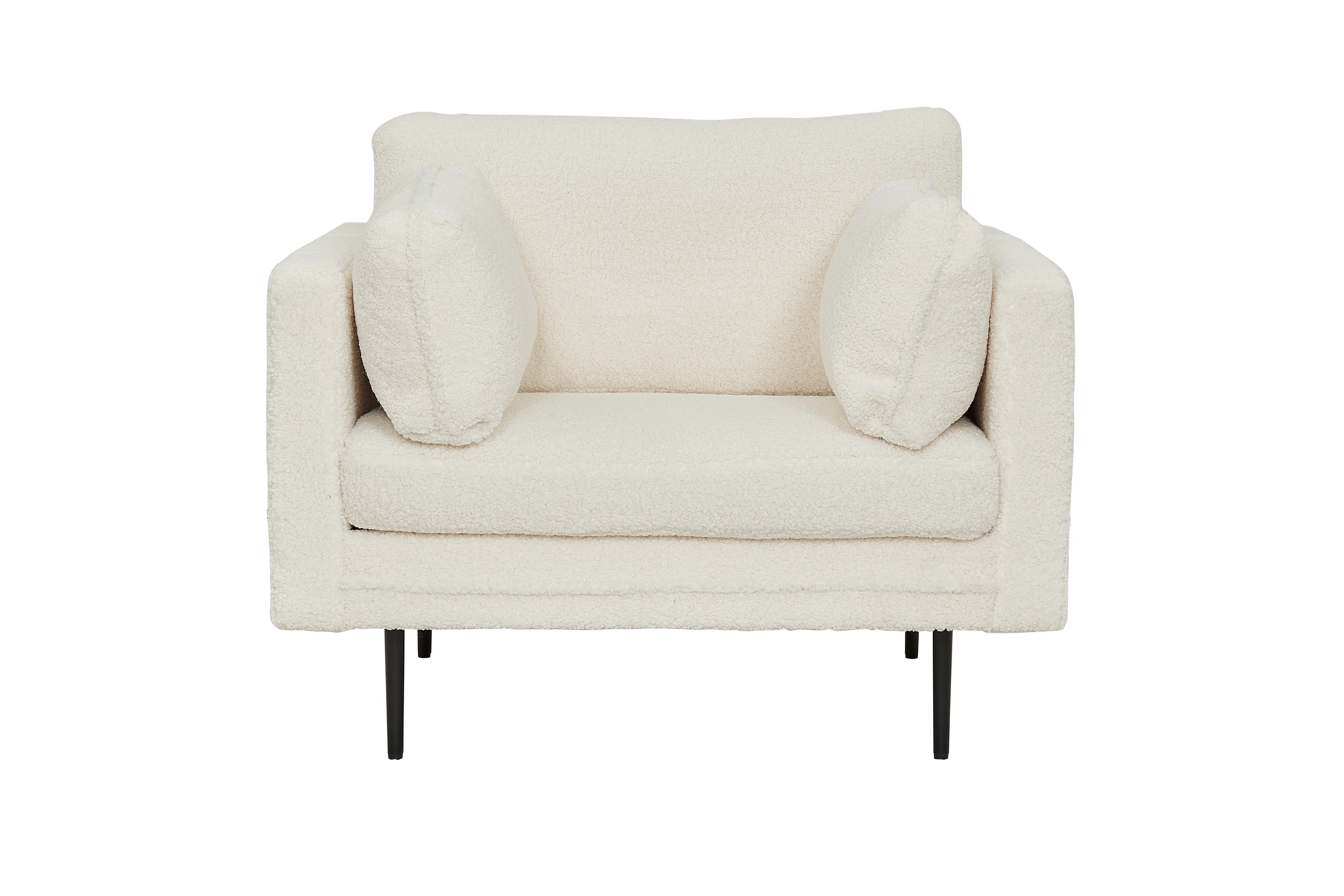 boom fåtölj teddy - vit