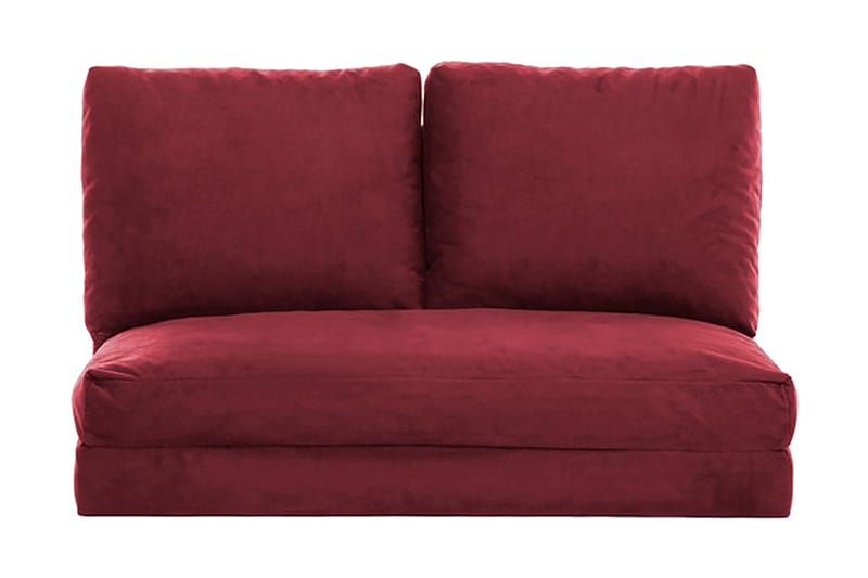Bothwell Bäddsoffa 2-sits 120x185 Maroon - Bäddsoffor - 2-sits bäddsoffa