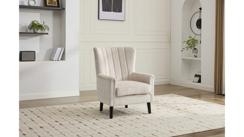 Brevalo Fåtölj i boucle - Cream - Möbler - Vardagsrum - Fåtöljer