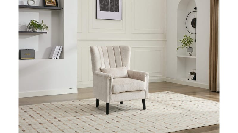 Brevalo Fåtölj i boucle - Cream - Möbler - Vardagsrum - Fåtöljer