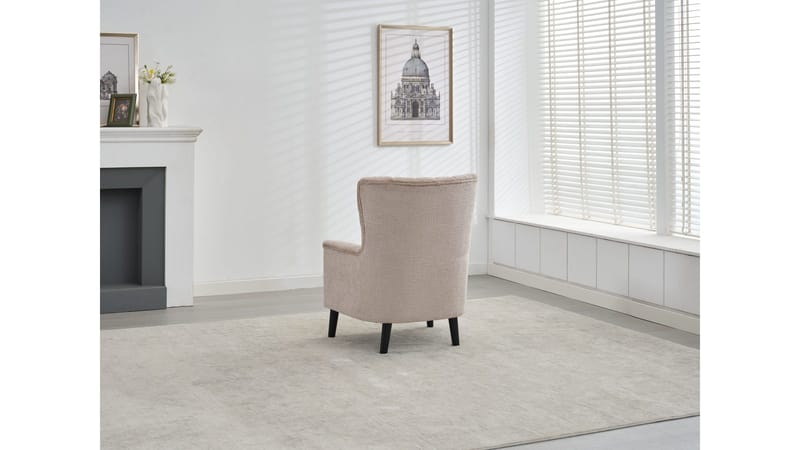 Brevalo Fåtölj i bouclet - Biscuit - Möbler - Vardagsrum - Fåtöljer