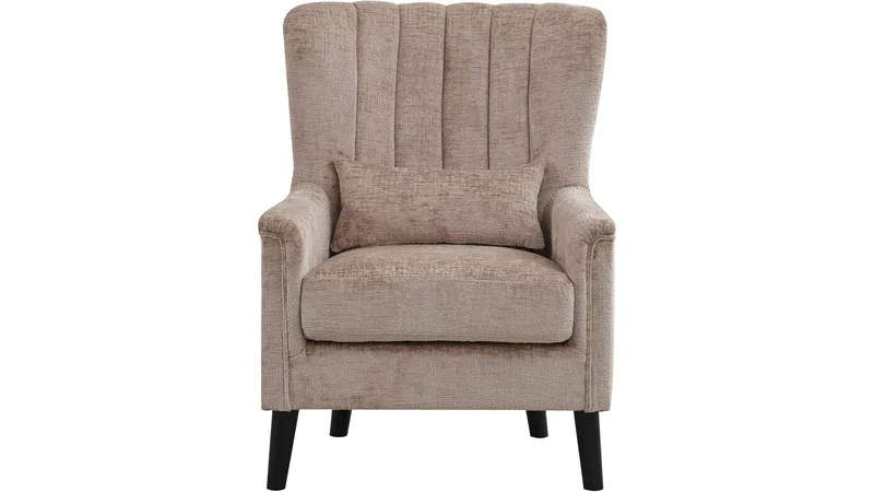 Brevalo Fåtölj i bouclet - Biscuit - Möbler - Vardagsrum - Fåtöljer