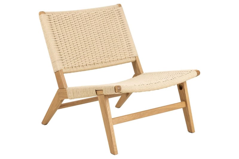 Brookmere Loungefåtölj - Vit - Möbler - Vardagsrum - Fåtöljer