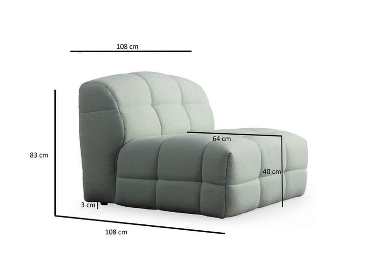 Buddy Fåtölj - Grön - Möbler - Vardagsrum - Fåtöljer