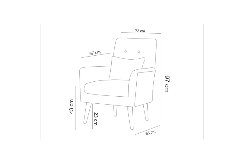 Hunterville Soffgrupp - Grå - Möbler - Vardagsrum - Soffgrupper