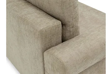 Busness Bäddsoffa 3-sits i Plysch - Beige - Möbler - Vardagsrum - Bäddsoffor