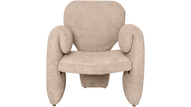 Calvero Fåtölj i tyg - Beige - Möbler - Vardagsrum - Fåtöljer