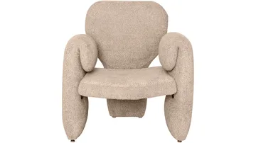Calvero Fåtölj i tyg - Beige - Möbler - Vardagsrum - Fåtöljer