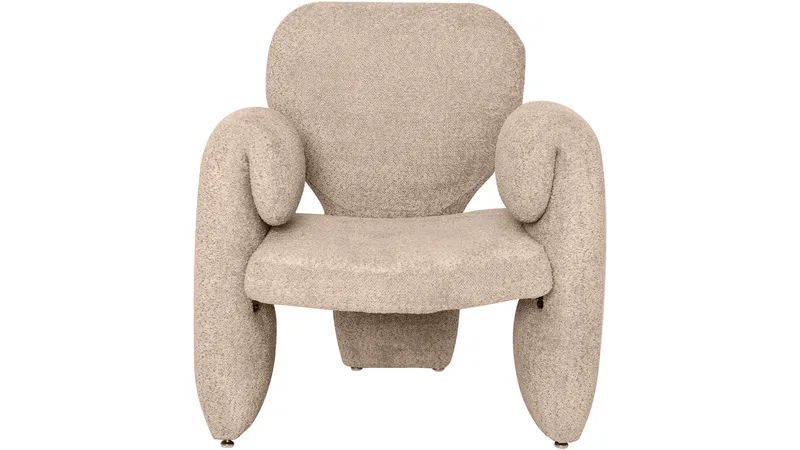 Calvero Fåtölj i tyg - Beige - Möbler - Vardagsrum - Fåtöljer