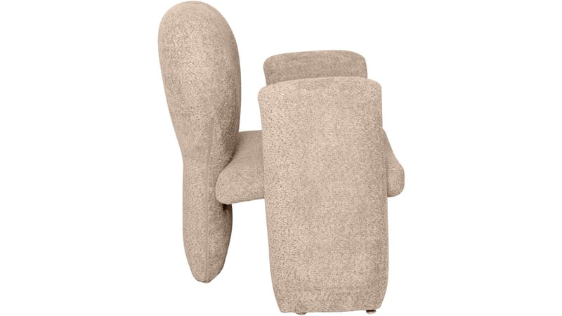 Calvero Fåtölj i tyg - Beige - Möbler - Vardagsrum - Fåtöljer