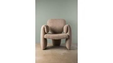 Calvero Fåtölj i tyg - Beige - Möbler - Vardagsrum - Fåtöljer