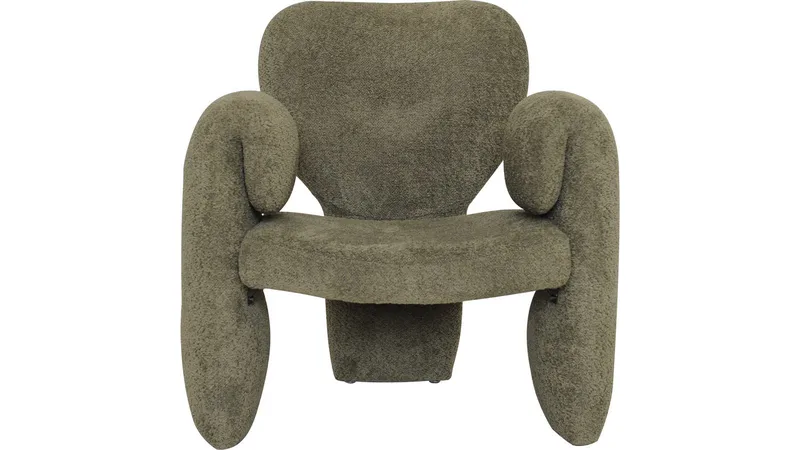 Calvero Fåtölj i tyg - Grön - Möbler - Vardagsrum - Fåtöljer