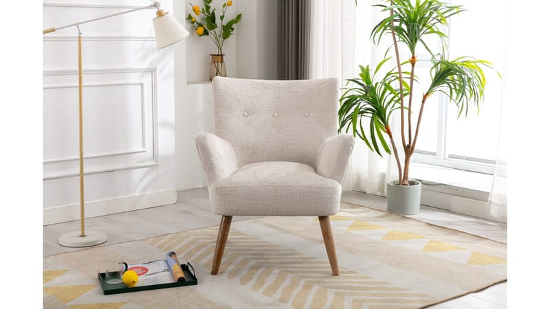 Carlton Fåtölj i bouclet, Cream