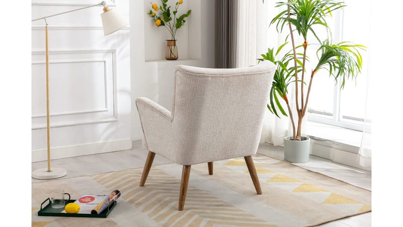 Carlton Fåtölj i bouclet - Cream - Möbler - Vardagsrum - Fåtöljer