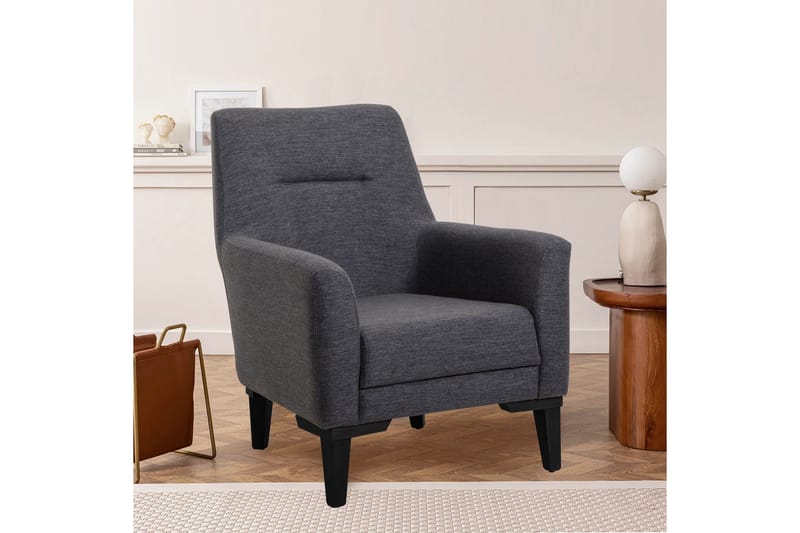 Wyong Fåtölj - Antracit - Möbler - Vardagsrum - Fåtöljer