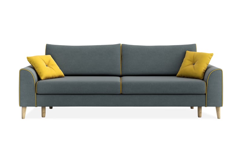 CEYLON 3-sits Bäddsoffa Grå - 3-sits bäddsoffa - Bäddsoffor