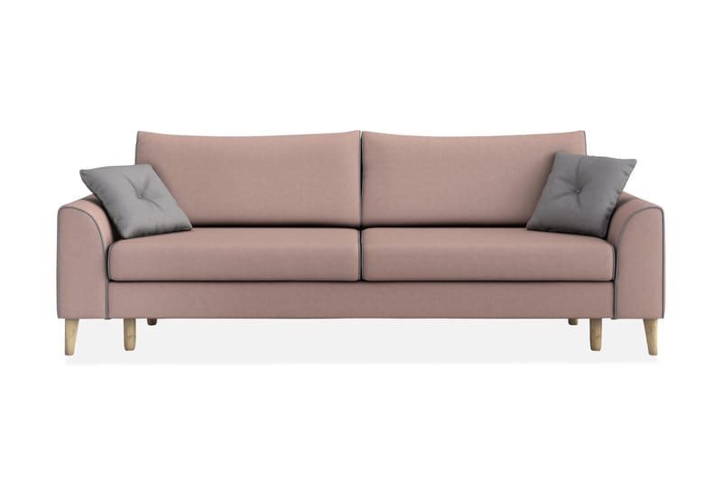 CEYLON 3-sits Bäddsoffa Rosa - 3-sits bäddsoffa - Bäddsoffor