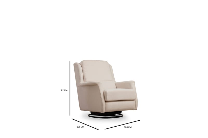 Chandara Fåtölj - Vit - Möbler - Vardagsrum - Fåtöljer