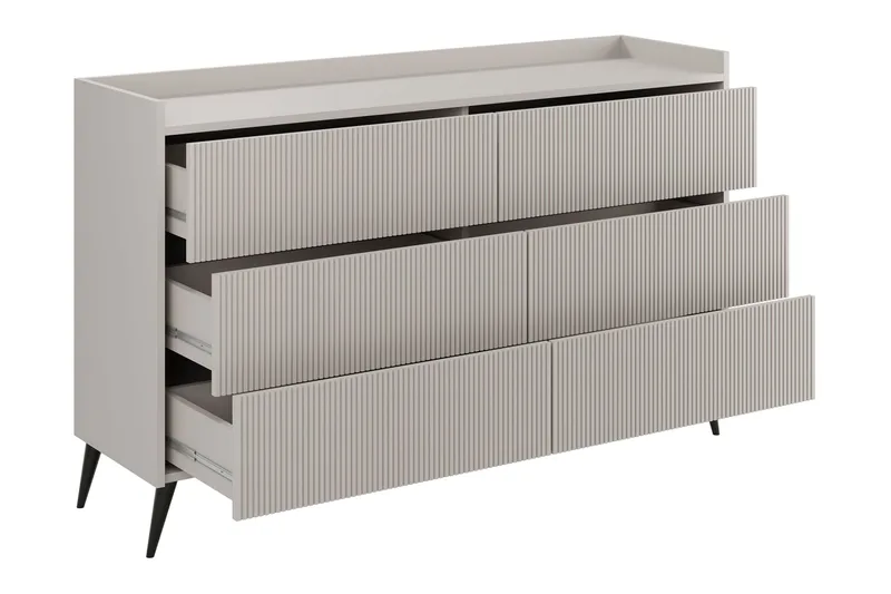 Chiku Möbelset För Vardagsrum - Beige - Möbler - Vardagsrum - Möbelset för vardagsrum