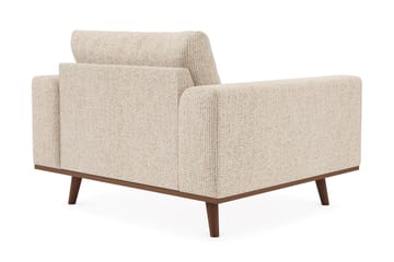 Copenhagen Premium Djup Fåtölj i Chenille - Beige - Möbler - Vardagsrum - Fåtöljer