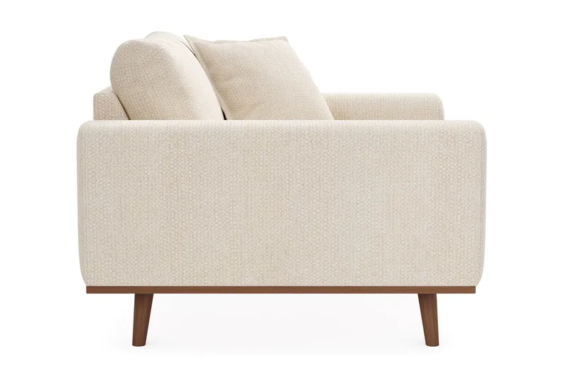 Copenhagen Premium Djup Fåtölj i Chenille - Ljusbeige - Möbler - Vardagsrum - Fåtöljer