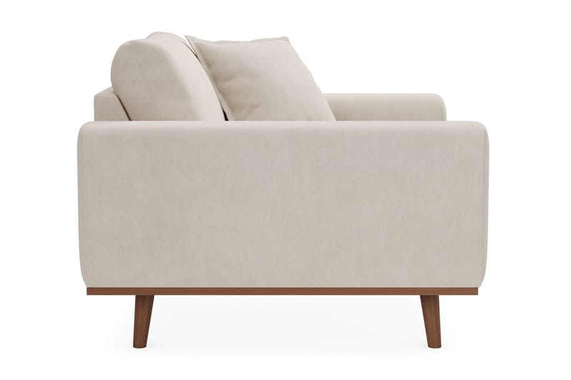 Copenhagen Premium Djup Fåtölj i Chenille - Beige - Möbler - Vardagsrum - Fåtöljer