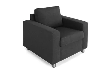 Metall,Runda Metallben - Antracit