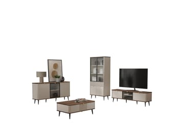 Beige/Grå