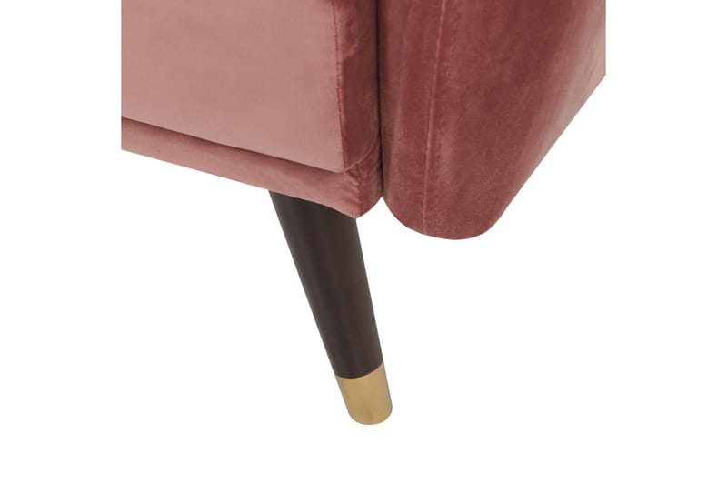 Debrina Bäddsoffa 3-sits - Rosa - Möbler - Vardagsrum - Bäddsoffor