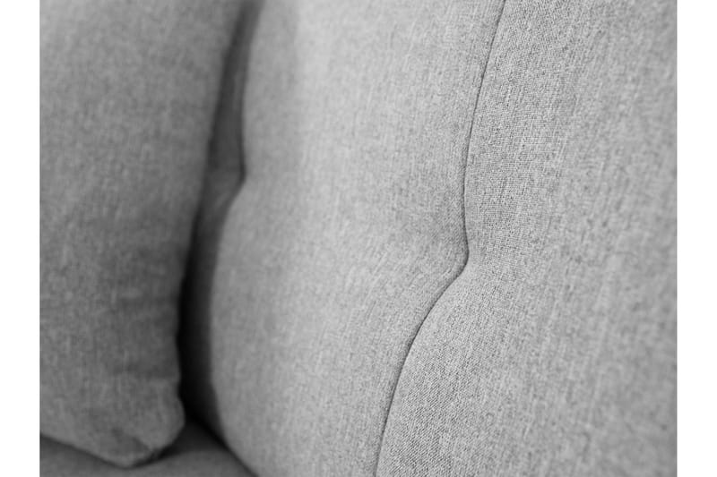 Djerra Bäddsoffa med Schäslong 3-sits i Konstläder - Vit/Grå - Möbler - Vardagsrum - Bäddsoffor