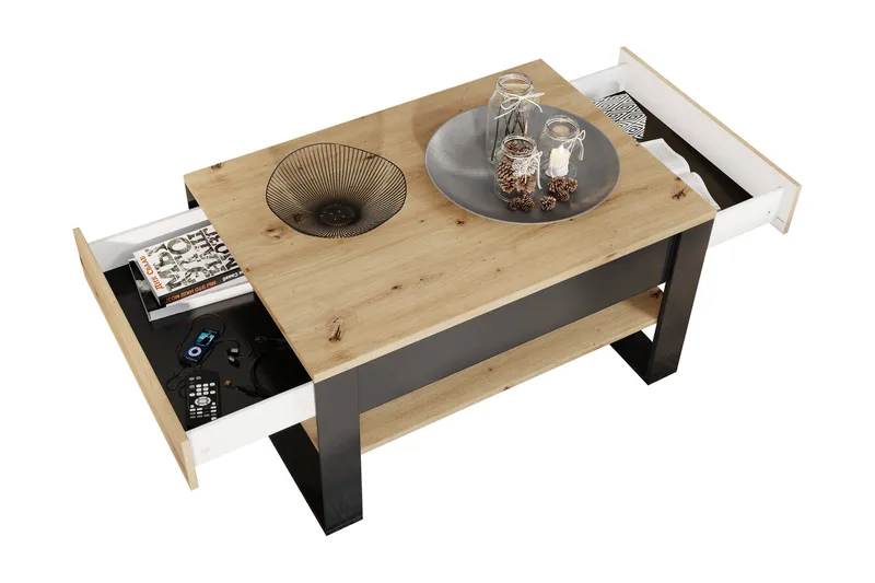 Dorana Möbelset För Vardagsrum - Beige - Möbler - Vardagsrum - Möbelset för vardagsrum