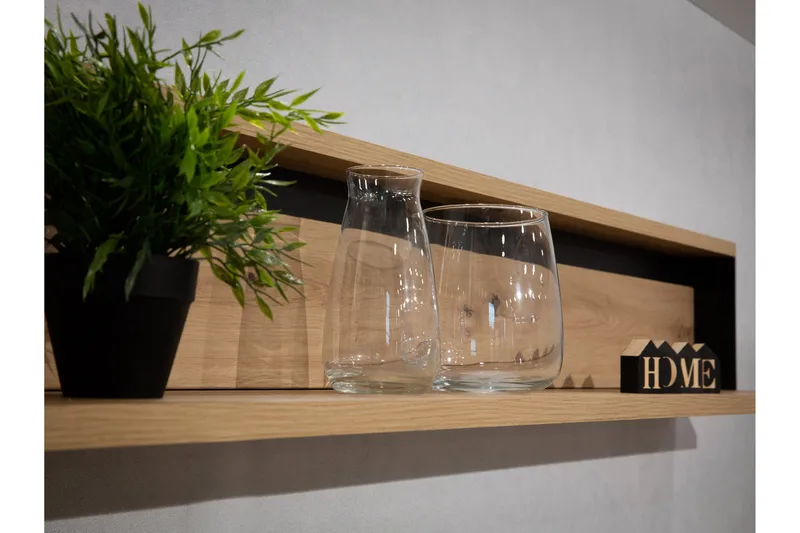 Dorana Möbelset För Vardagsrum - Brun/Svart - Möbler - Vardagsrum - Möbelset för vardagsrum