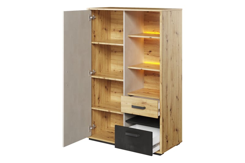 Drifts Möbelset För Vardagsrum - Grå - Möbler - Vardagsrum - Möbelset för vardagsrum