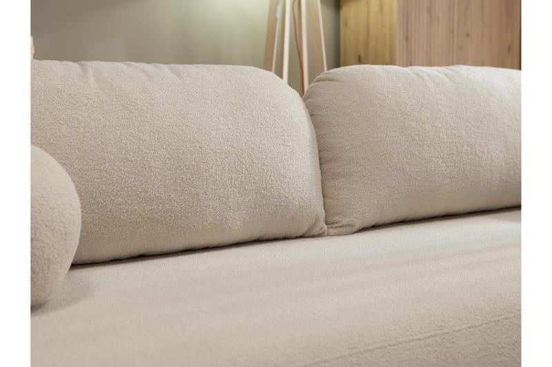 Efrem Bäddsoffa 3-sits - Beige - Möbler - Vardagsrum - Bäddsoffor