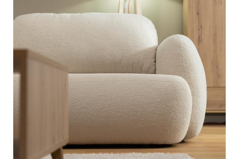 Efrem Bäddsoffa 3-sits - Beige - Möbler - Vardagsrum - Bäddsoffor