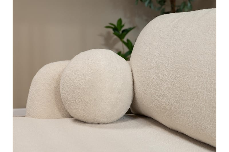 Efrem Bäddsoffa 3-sits - Beige - Möbler - Vardagsrum - Bäddsoffor