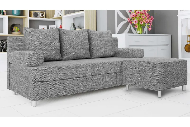 Eifion Bäddsoffa 3-sits - Grå - Möbler - Vardagsrum - Bäddsoffor