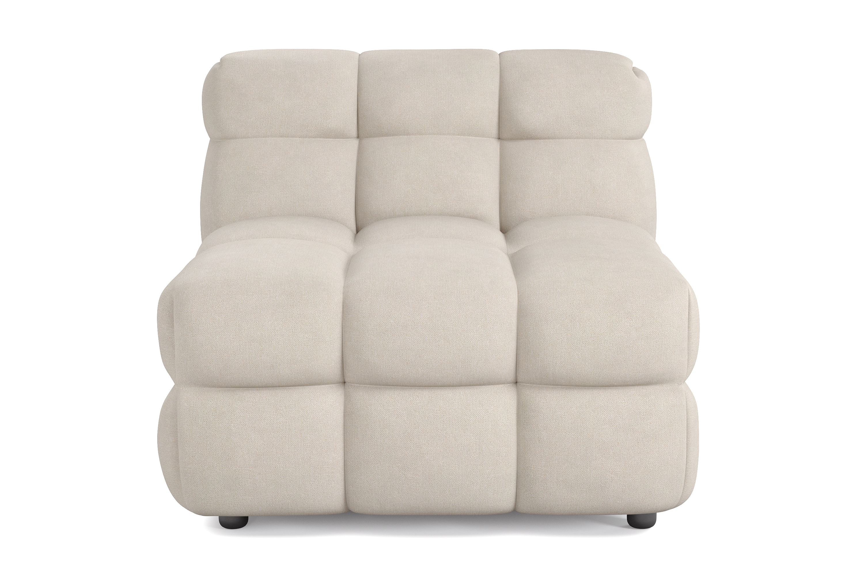 elise bubblig fåtölj - beige