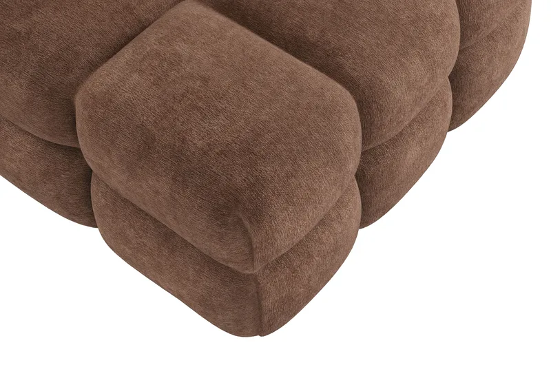 Elise Bubblig Fåtölj - Brun - Möbler - Vardagsrum - Fåtöljer