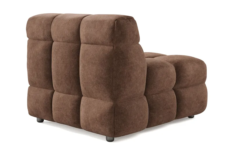 Elise Bubblig Fåtölj - Brun - Möbler - Vardagsrum - Fåtöljer