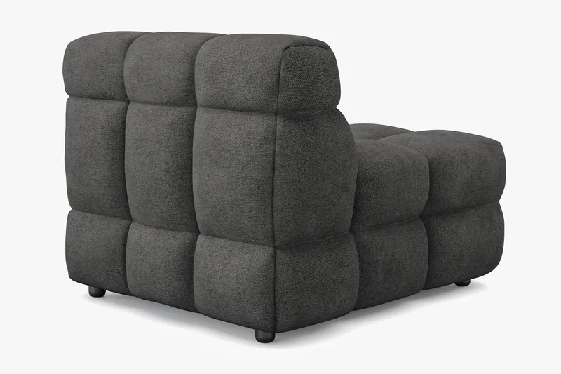 Elise Bubblig Fåtölj - Mörkgrå - Möbler - Vardagsrum - Soffor