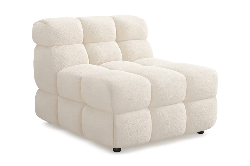 Elise Bubblig Soffgrupp 3-sits Divansoffa Höger + Fåtölj - Beige - Möbler - Vardagsrum - Soffgrupper