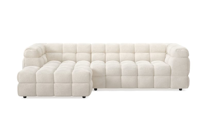Elise Bubblig Soffgrupp 3-sits Divansoffa Vänster + Fåtölj - Beige - Möbler - Vardagsrum - Soffgrupper